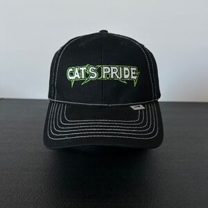Vintage Arctic Cat Hat Cap Strap Back Adjustable Black Cats Pride Snowmobiling